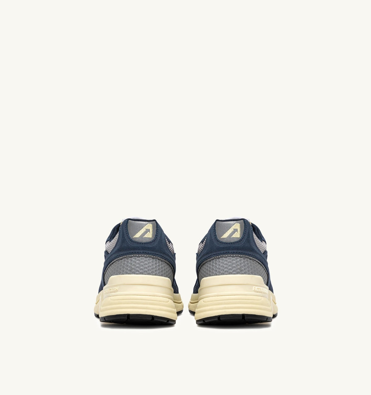 Man HYPERWAY SNEAKERS IN DENIM AND SILVER MESH AND SUEDE
