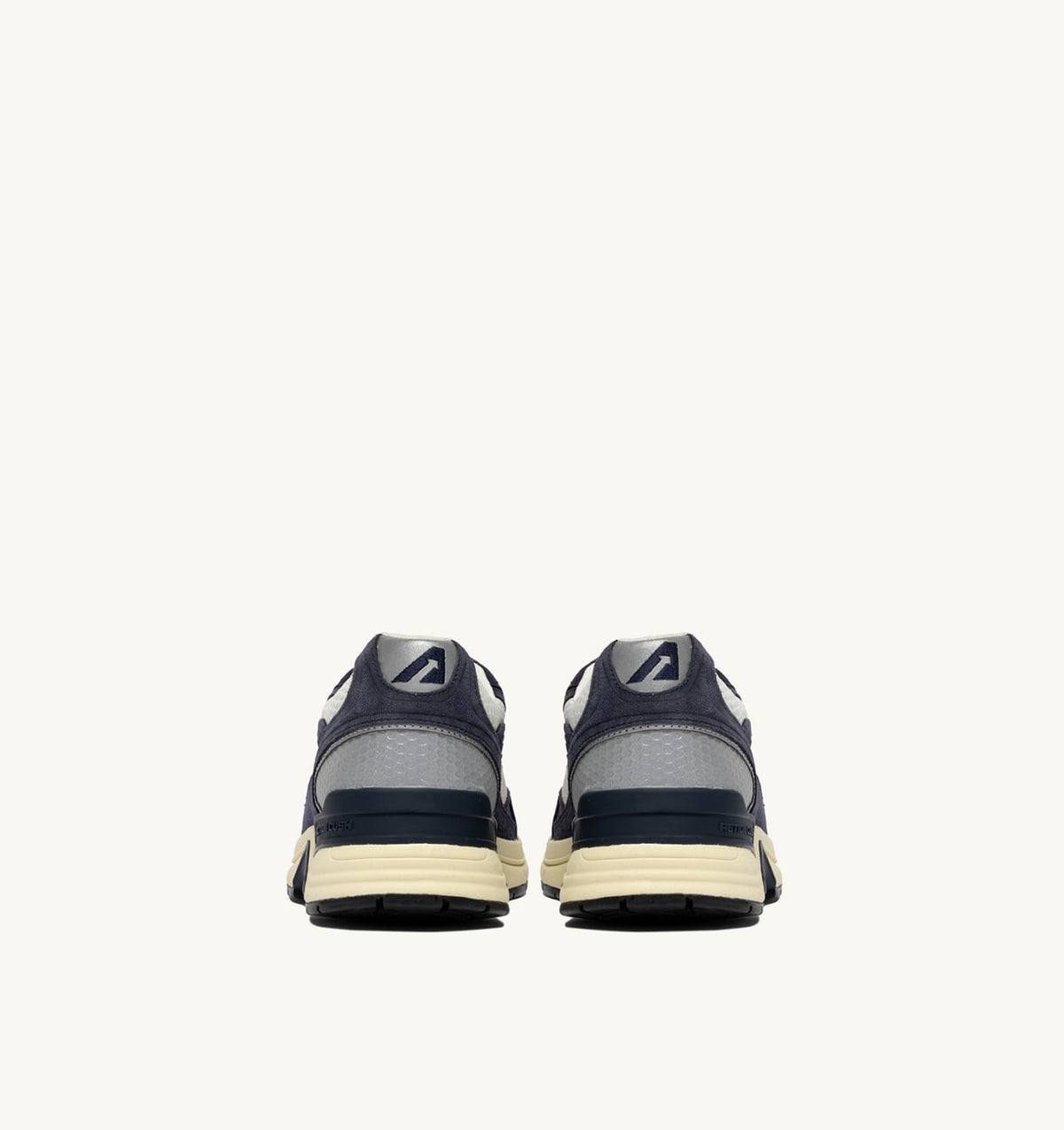 Man HYPERWAY SNEAKERS IN SPACE BLUE AND SILVER MESH AND SUEDE