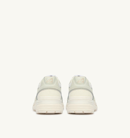 Man HYPERWAY SNEAKERS IN WHISPER WHITE MESH AND NAPA LEATHER