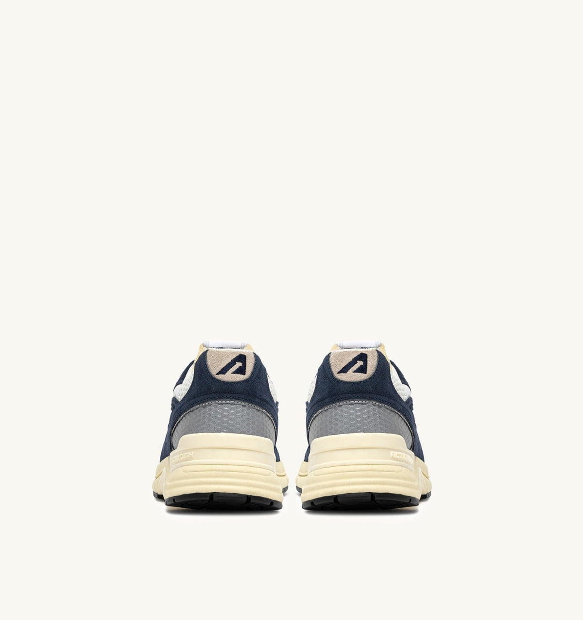 Man HYPERWAY SNEAKERS IN BLUETTE AND MARSHMALLOW MESH AND SUEDE