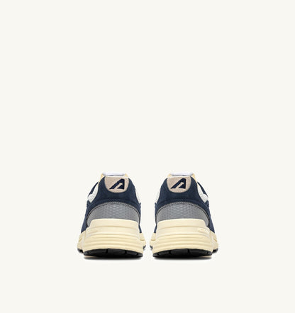 Man HYPERWAY SNEAKERS IN BLUETTE AND MARSHMALLOW MESH AND SUEDE