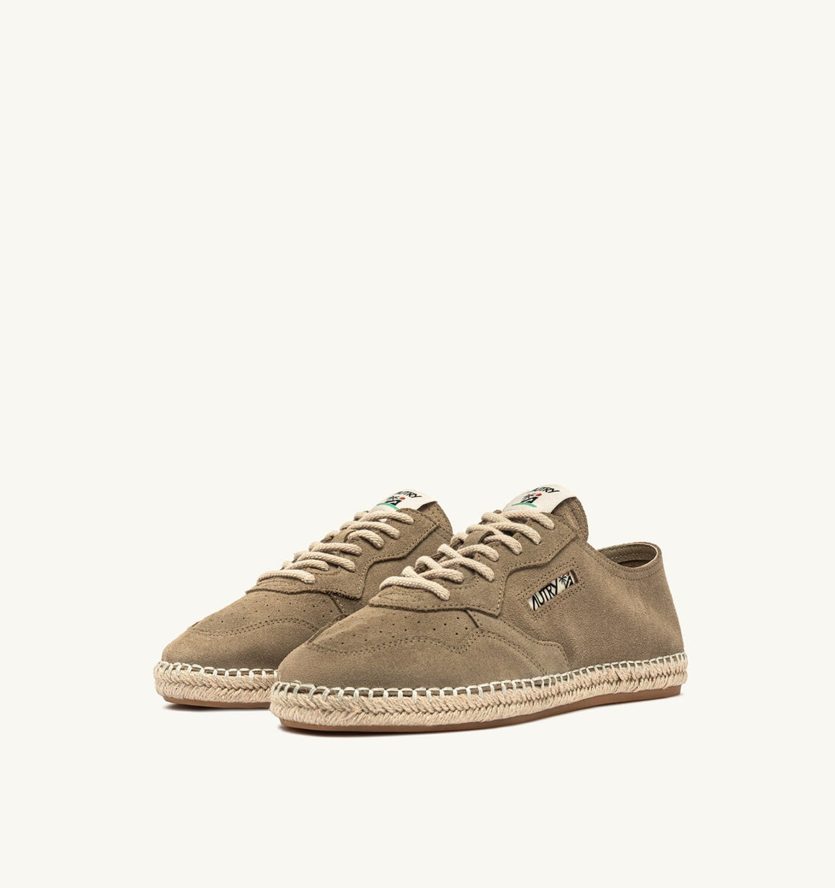 Man SANDY ESPADRILLES IN TAOS TAUPE SUEDE