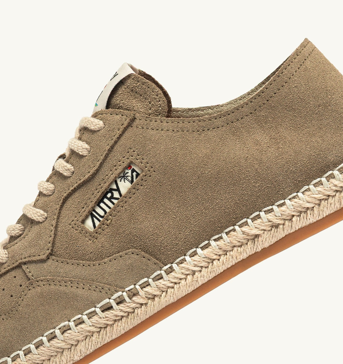 Man SANDY ESPADRILLES IN TAOS TAUPE SUEDE
