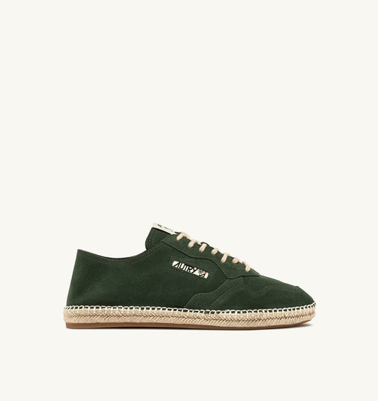 Man SANDY ESPADRILLES IN MOSS SUEDE