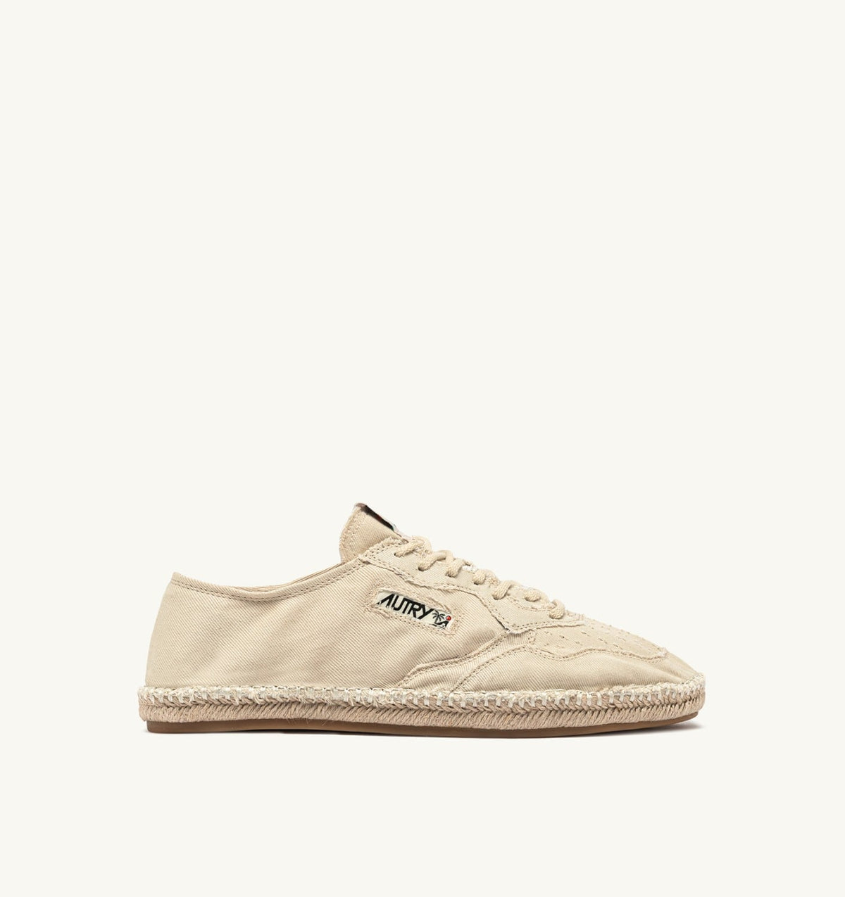 Man SANDY ESPADRILLES IN IVORY CANVAS