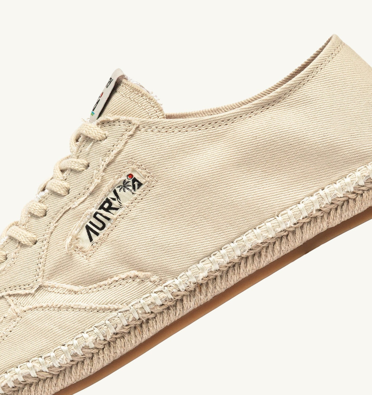 Man SANDY ESPADRILLES IN IVORY CANVAS