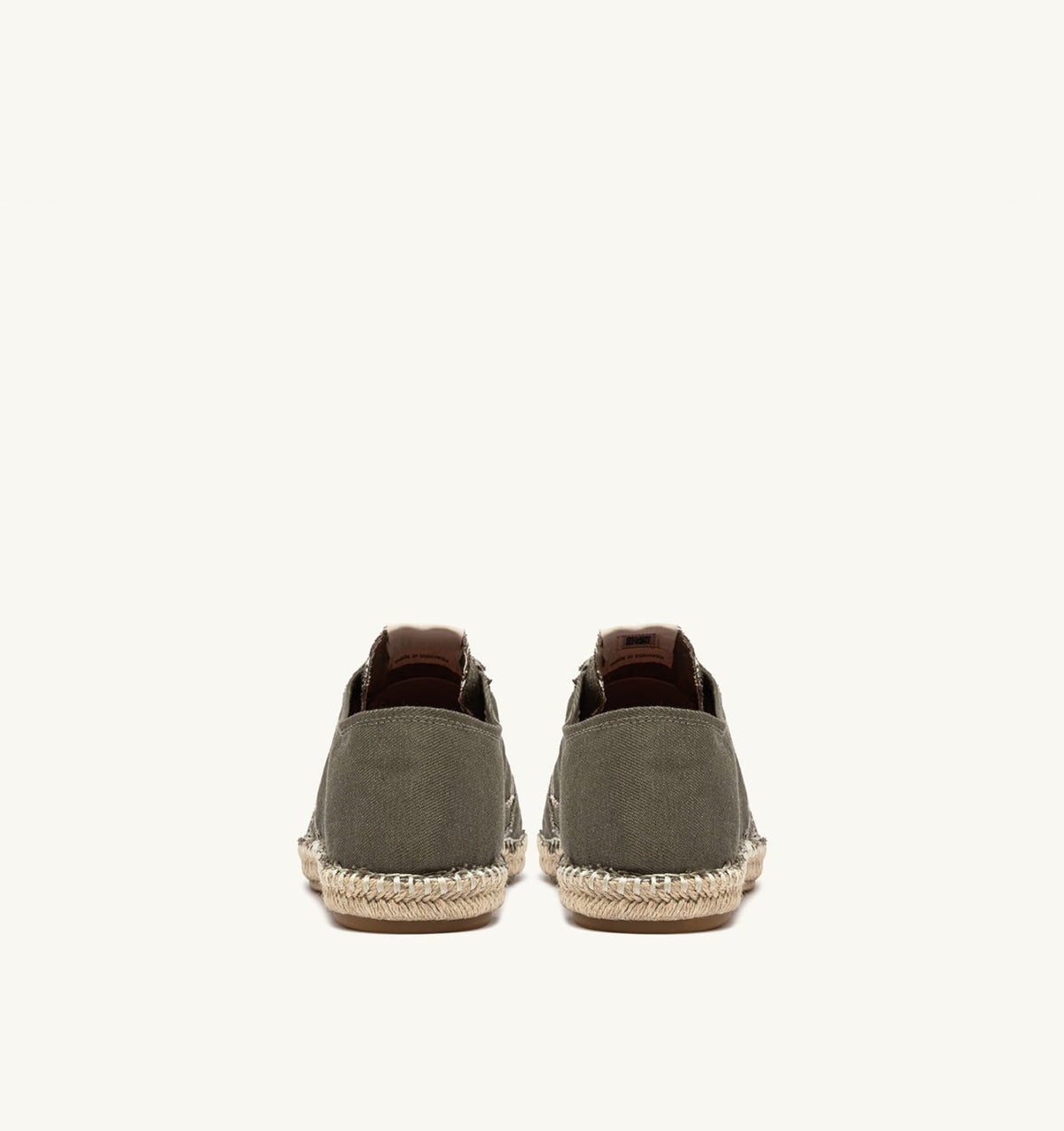 Man SANDY ESPADRILLES IN MILITARY CANVAS