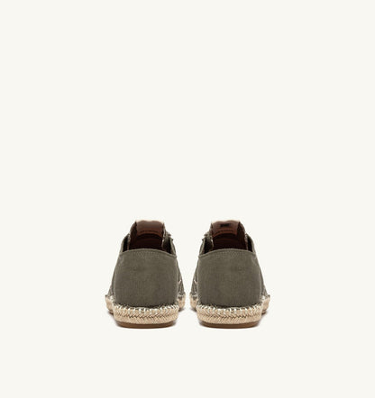 Man SANDY ESPADRILLES IN MILITARY CANVAS
