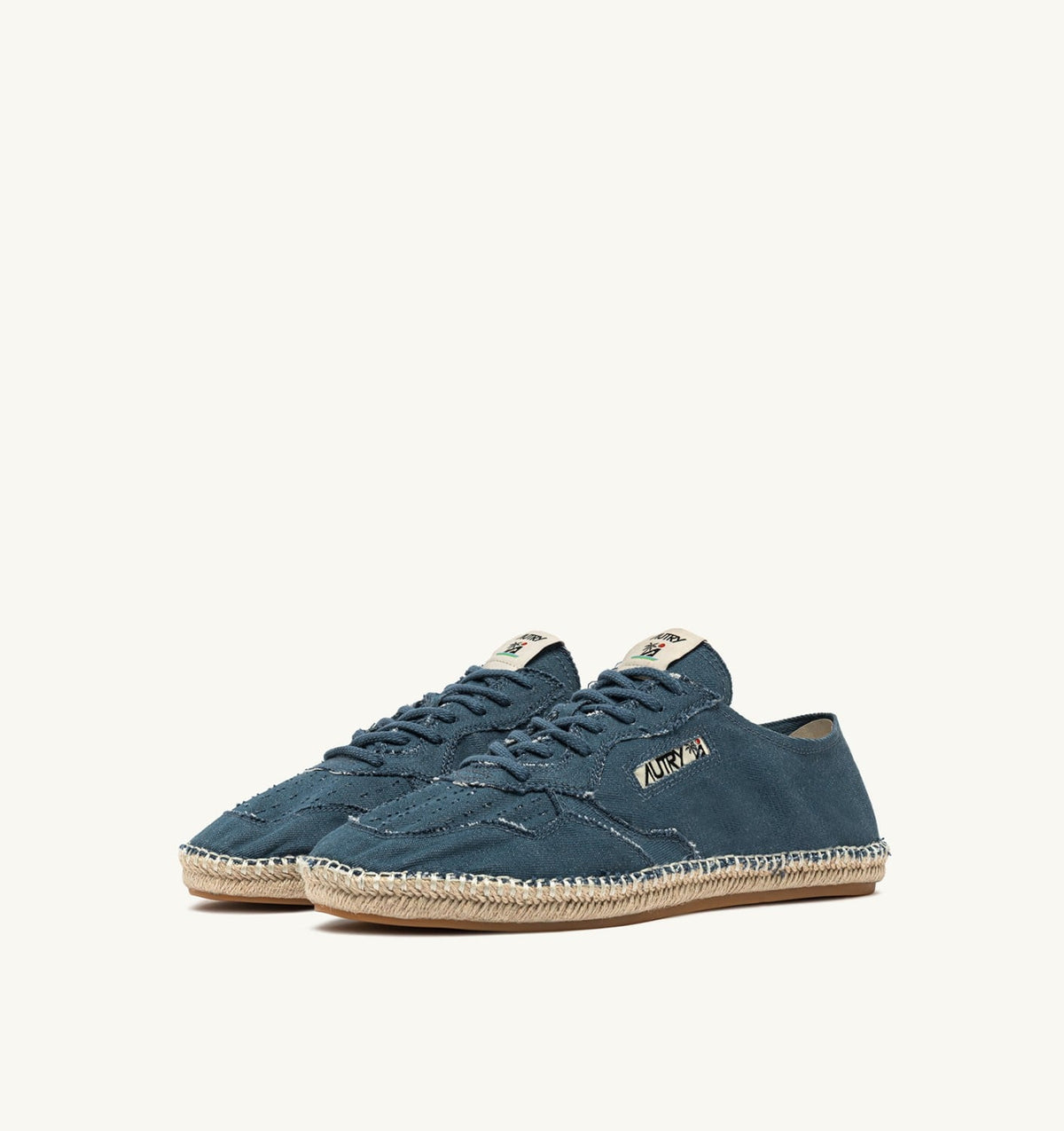 Man SANDY ESPADRILLES IN DENIM CANVAS