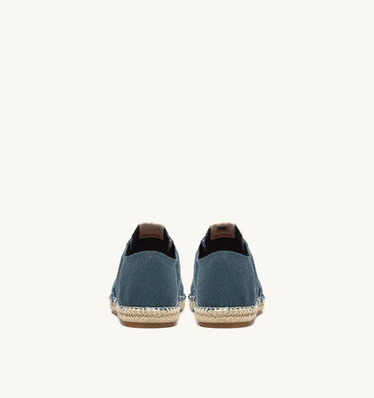 Man SANDY ESPADRILLES IN DENIM CANVAS