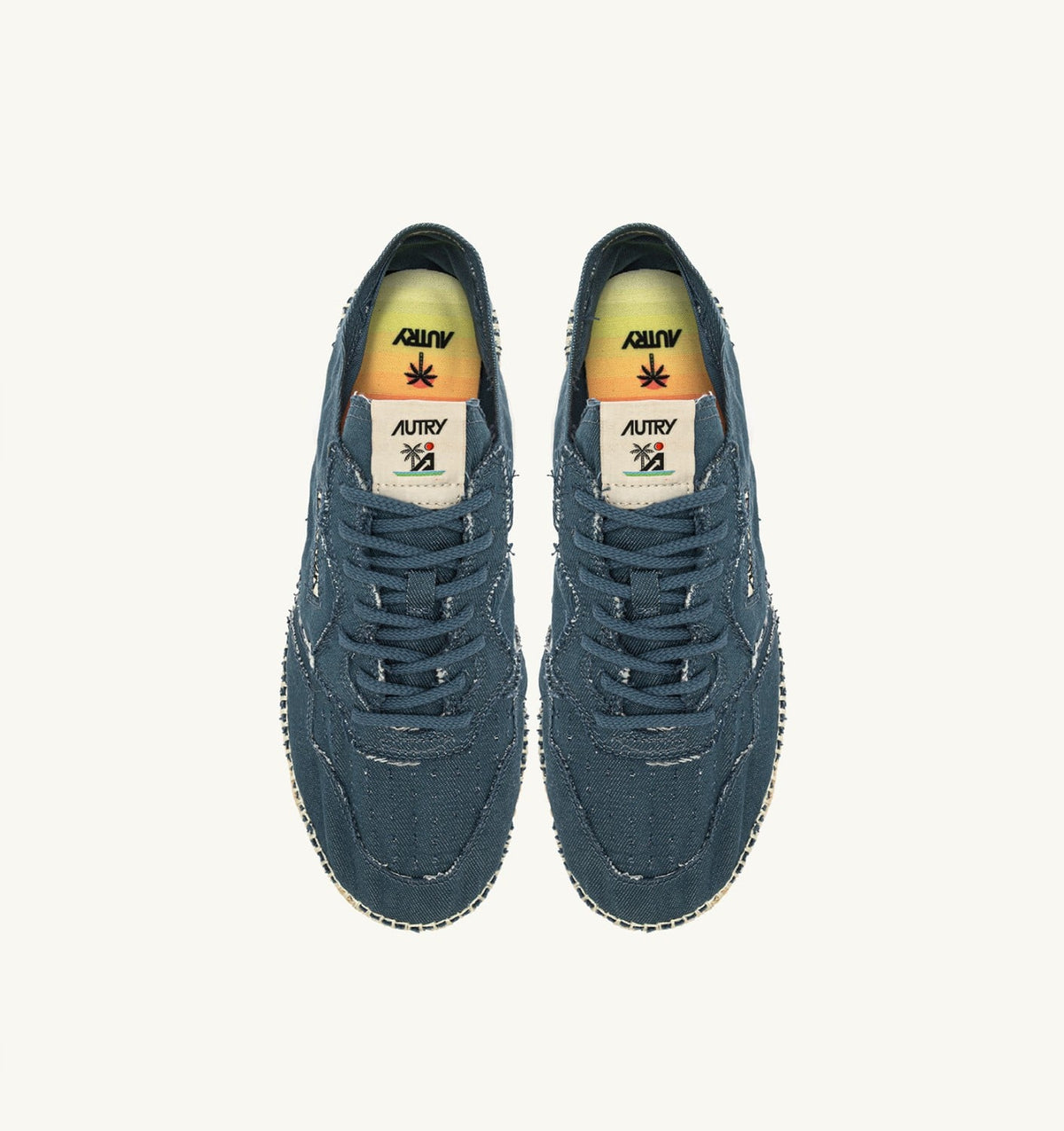 Man SANDY ESPADRILLES IN DENIM CANVAS