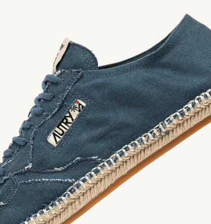 Man SANDY ESPADRILLES IN DENIM CANVAS
