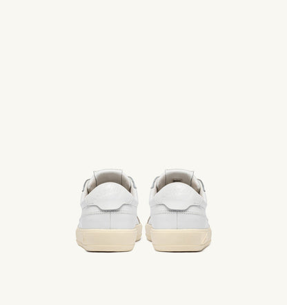 Man WINDSCAPE LOW SNEAKERS IN WHITE LEATHER