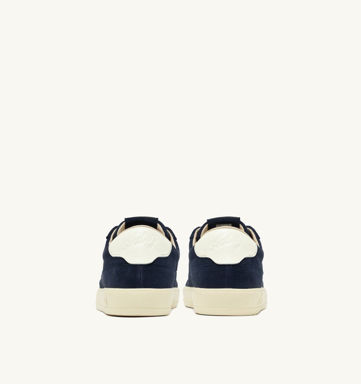 Man WINDSCAPE LOW SNEAKERS IN NAVY AND MARSHMALLOW SUEDE