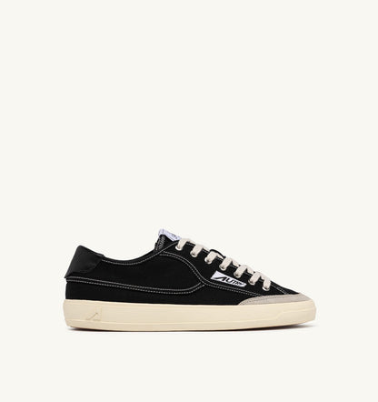 Man WINDSCAPE LOW SNEAKERS IN BLACK CANVAS