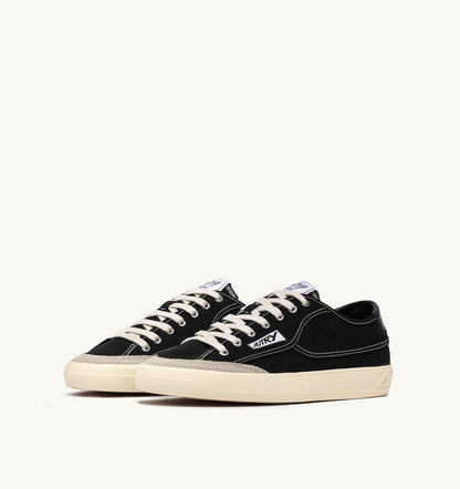 Man WINDSCAPE LOW SNEAKERS IN BLACK CANVAS