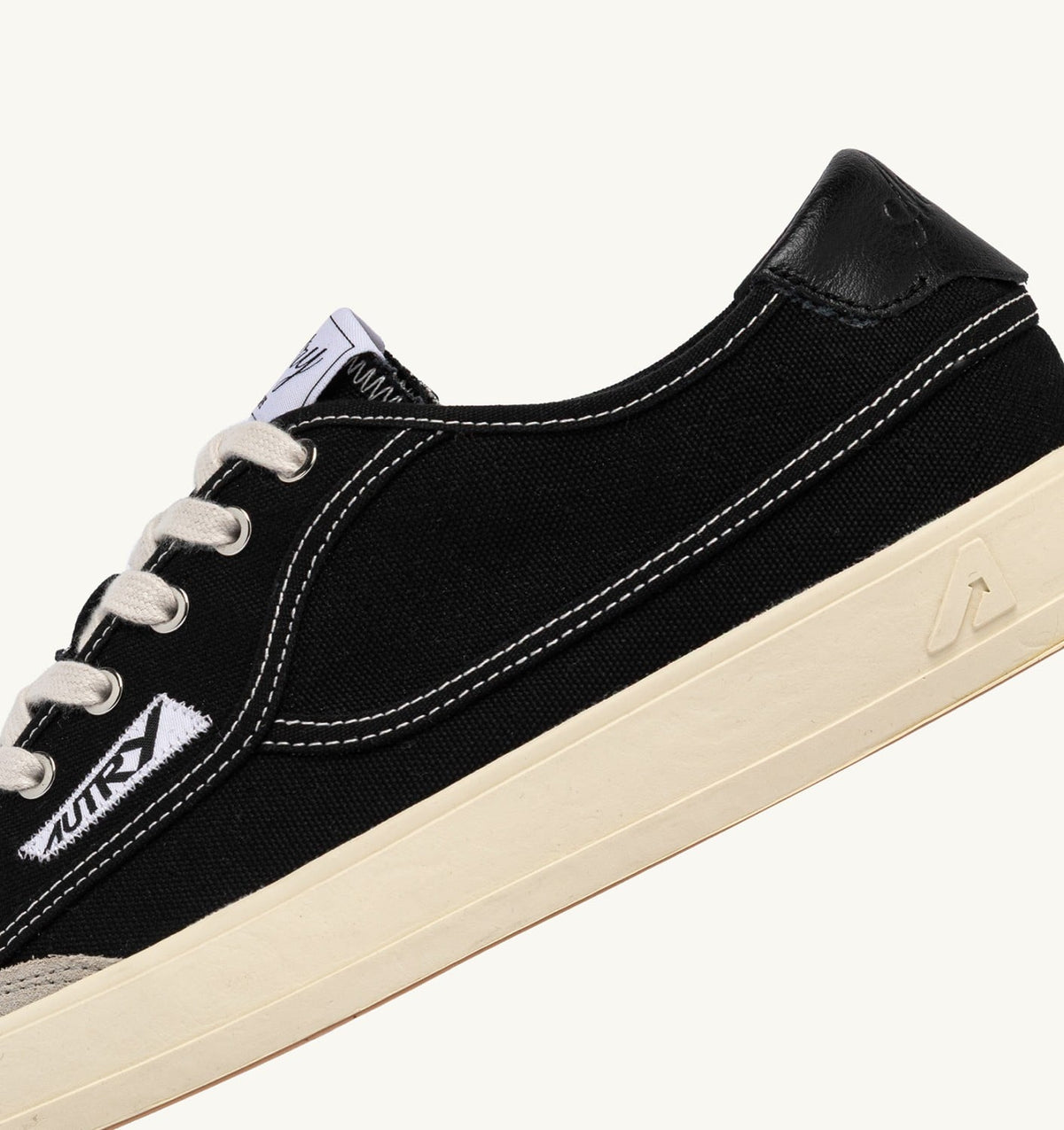 Man WINDSCAPE LOW SNEAKERS IN BLACK CANVAS