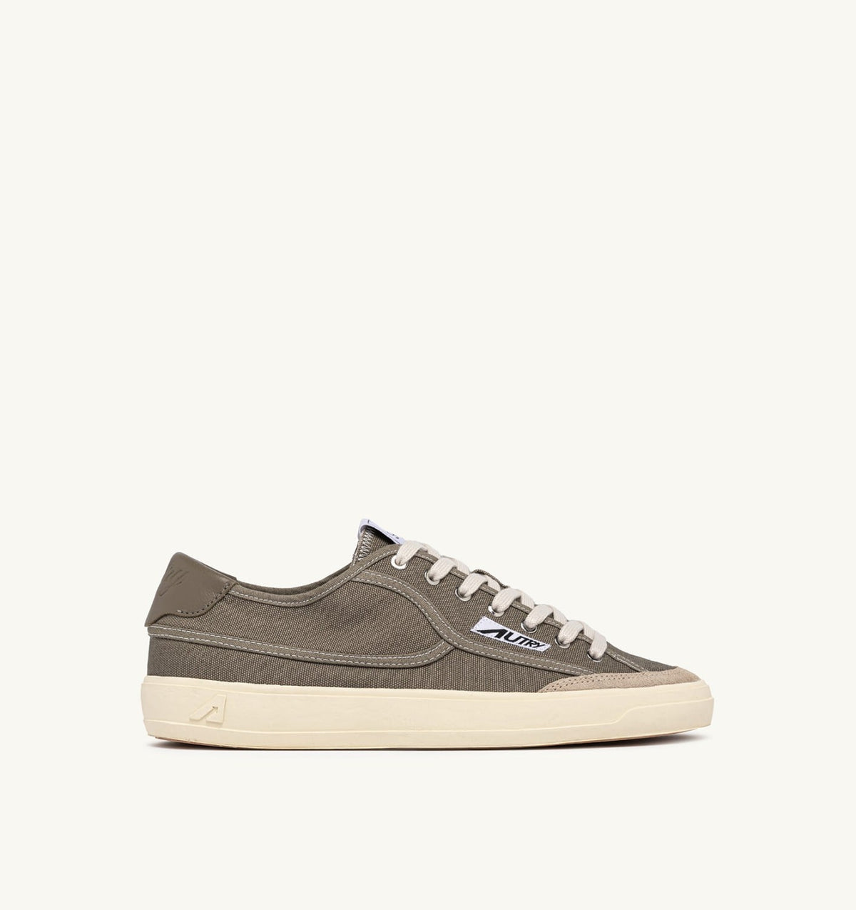 Man WINDSCAPE LOW SNEAKERS IN MILITARY CANVAS