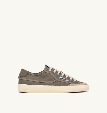 Man WINDSCAPE LOW SNEAKERS IN MILITARY CANVAS
