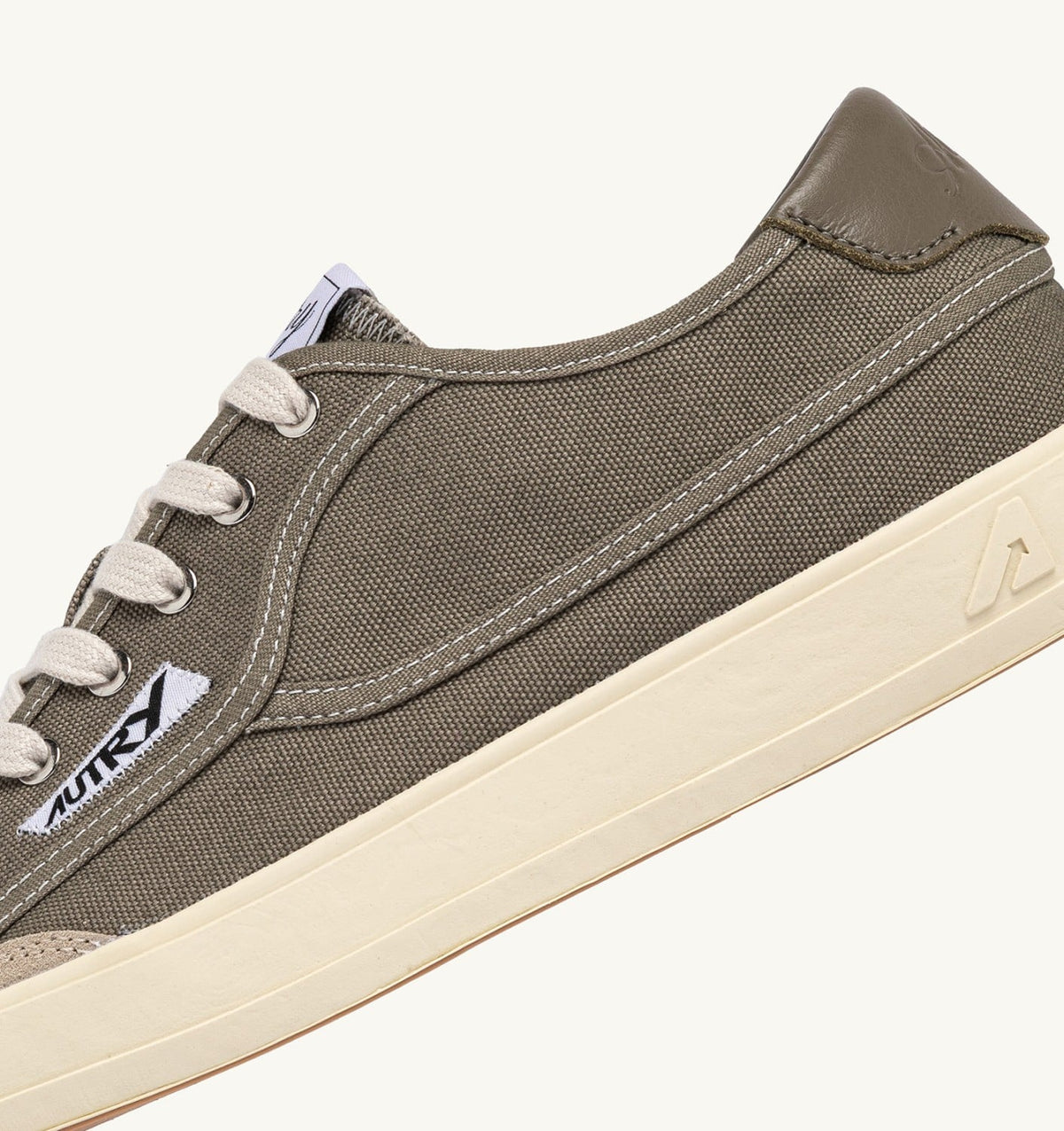 Man WINDSCAPE LOW SNEAKERS IN MILITARY CANVAS