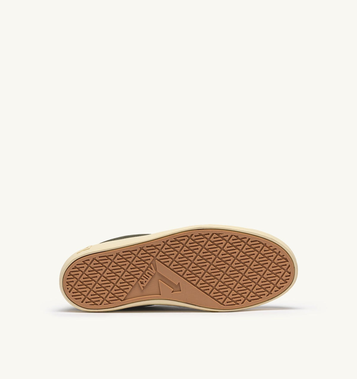 Man WINDSCAPE LOW SNEAKERS IN SMOKED GREEN AND MARSHMALLOW SUEDE