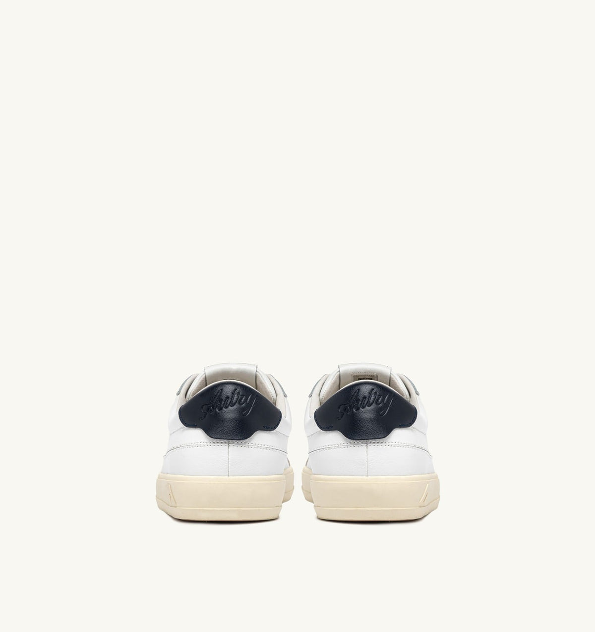Man WINDSCAPE LOW SNEAKERS IN WHITE AND SPACE LEATHER