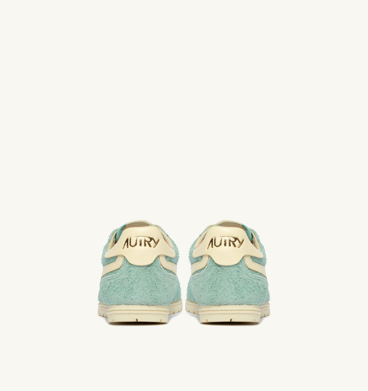 Man WINDSPIN SNEAKERS IN JASMINE AND RUTABAGA SUEDE AND LEATHER