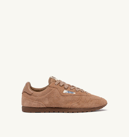 Man SNEAKERS WINDSPIN IN SIENA BROWN SUEDE