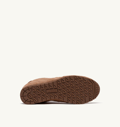 Man SNEAKERS WINDSPIN IN SIENA BROWN SUEDE