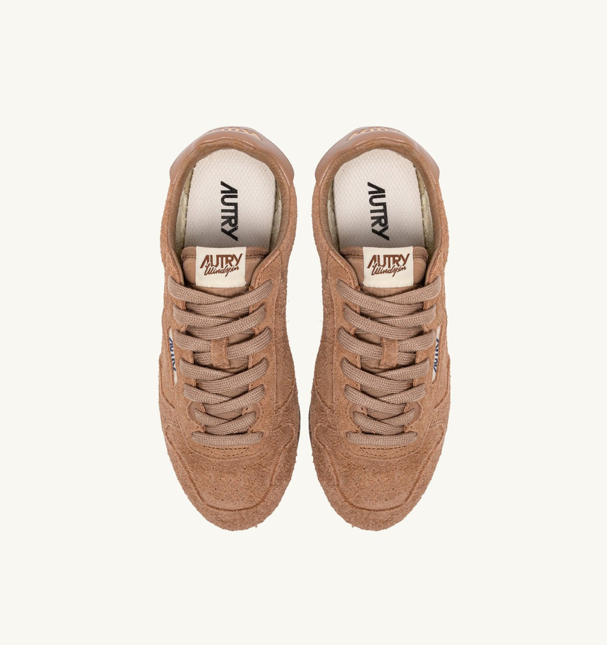 Man SNEAKERS WINDSPIN IN SIENA BROWN SUEDE