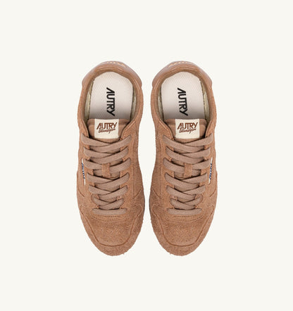 Man SNEAKERS WINDSPIN IN SIENA BROWN SUEDE