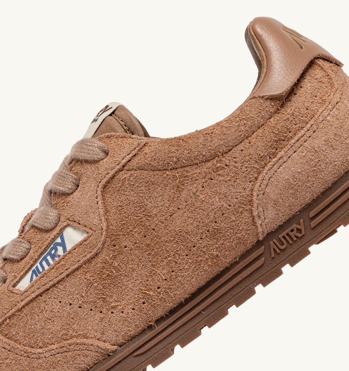 Man SNEAKERS WINDSPIN IN SIENA BROWN SUEDE