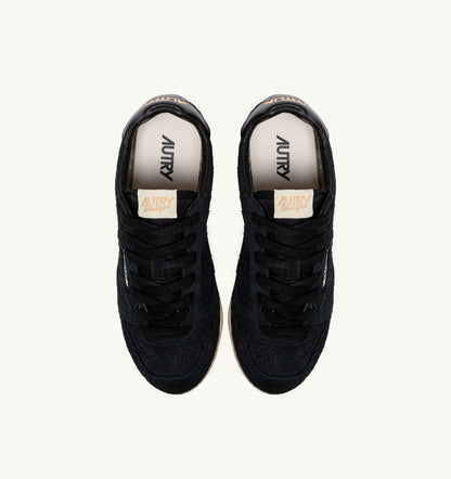 Man SNEAKERS WINDSPIN IN BLACK SUEDE