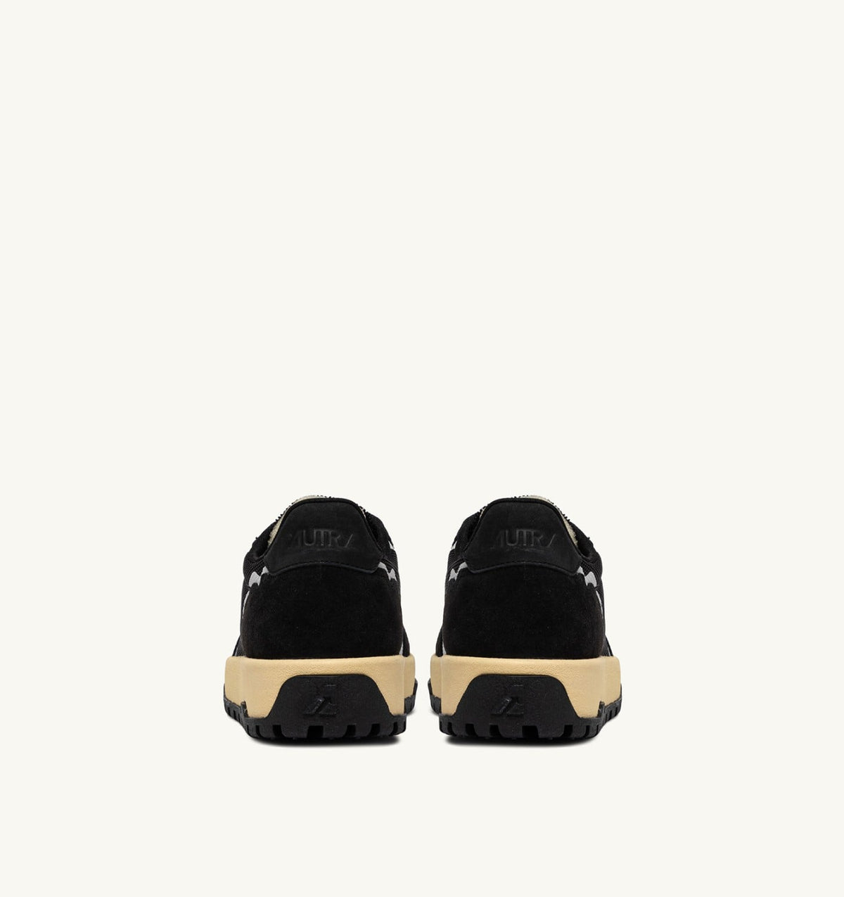 Man WILDPACE LOW SNEAKERS IN BLACK DRAGON MESH AND SUEDE