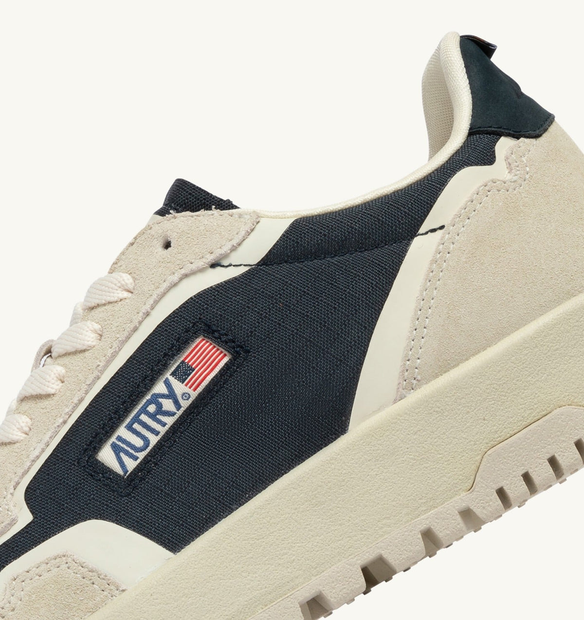 Man WILDPACE LOW SNEAKERS IN WHITE AND SPACE BLUE CORDURA AND SUEDE