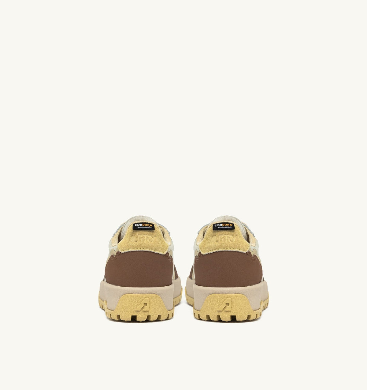 Man WILDPACE LOW SNEAKERS IN RIPSTOP NYLON AND LEATHER COLOR FOG AND THRUSH