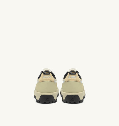 Man WILDPACE LOW SNEAKERS IN RIPSTOP NYLON AND LEATHER COLOR TIDAL FOAM AND REFLEX
