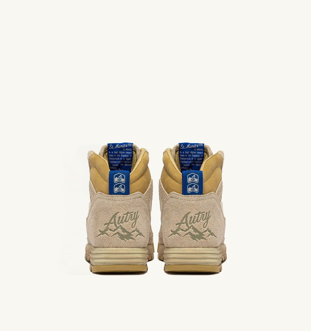 Man MALGA ST.MORITZ IN COOKIE AND DEJA VU BLUE SUEDE