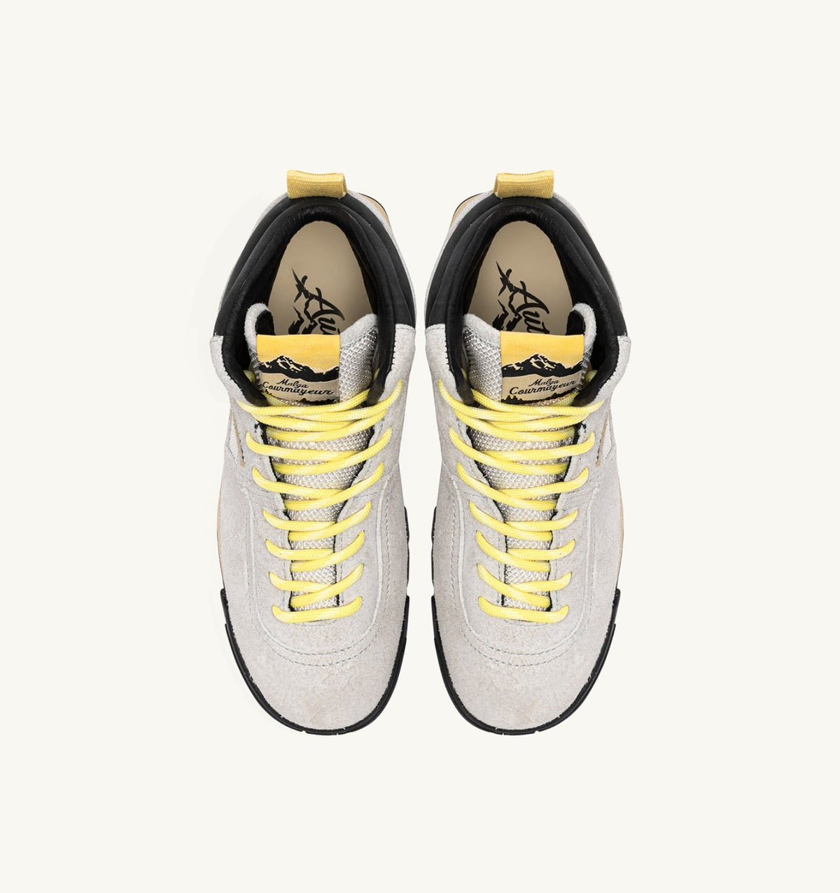 Man MALGA COURMAYEUR IN ICE AND LEMON DROP SUEDE