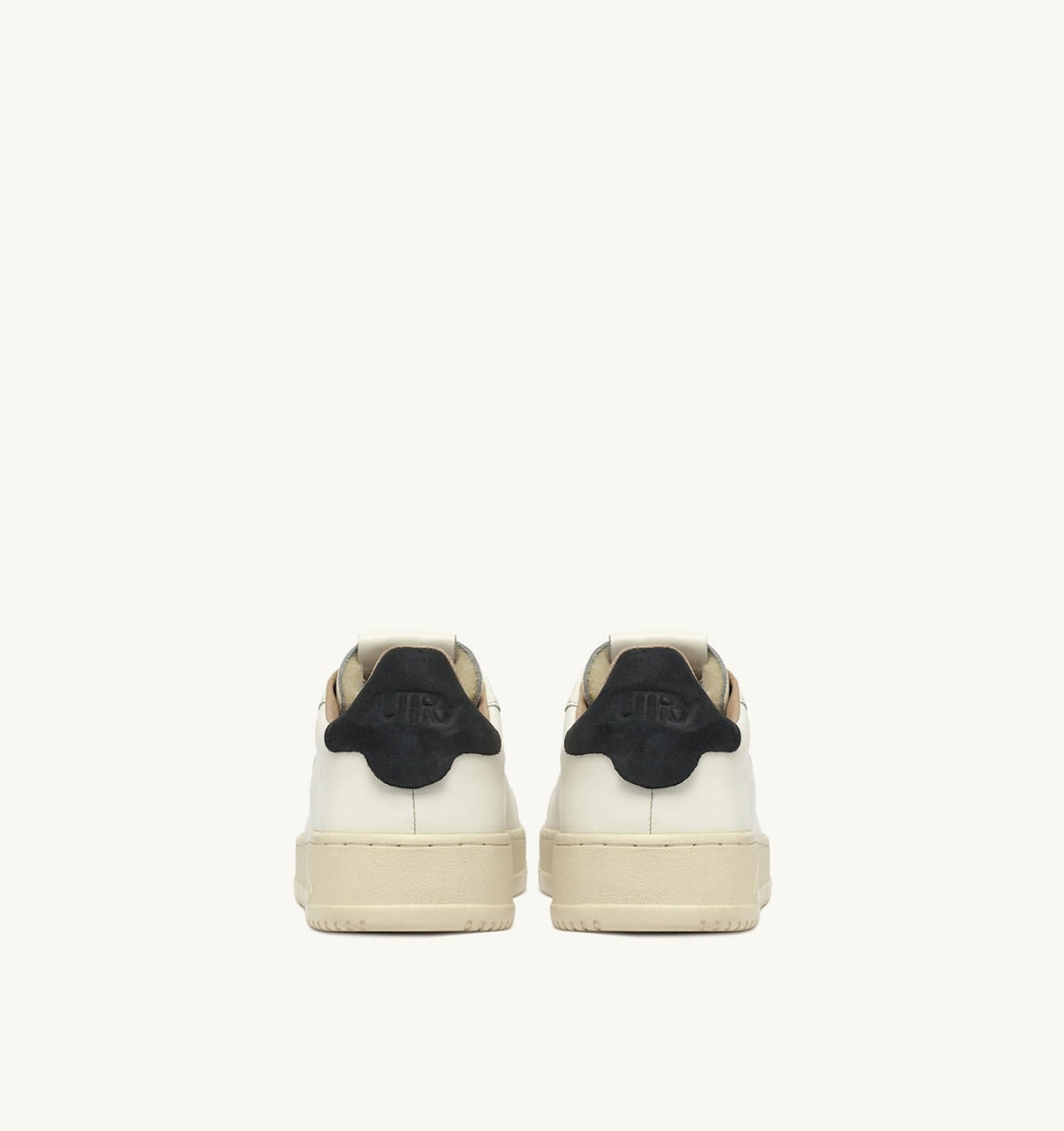 Man DALLAS LOW SNEAKERS IN WHITE AND SPACE LEATHER