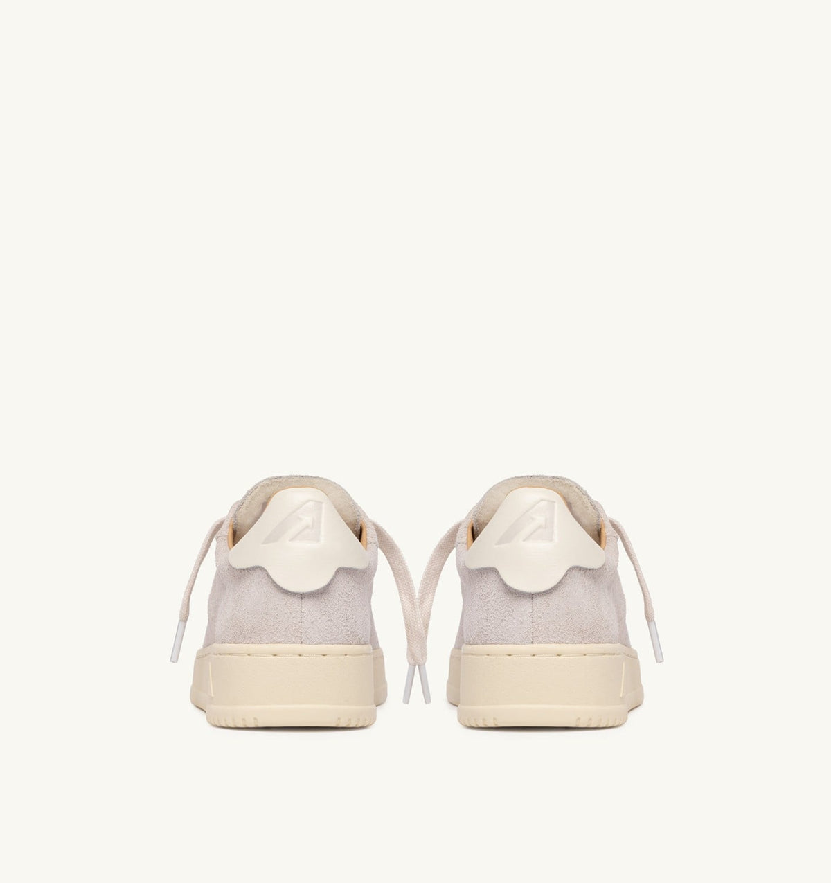 Man DALLAS LOW SNEAKERS IN WHITE SUEDE