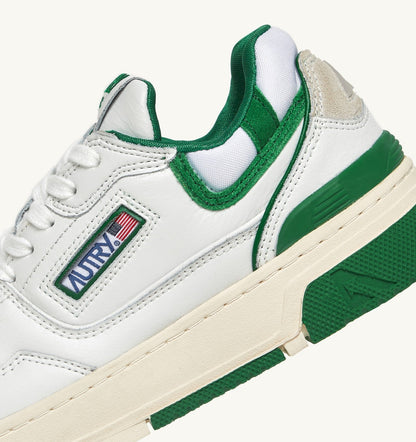 Man CLC LOW SNEAKERS IN WHITE LEATHER AND AMAZON SUEDE