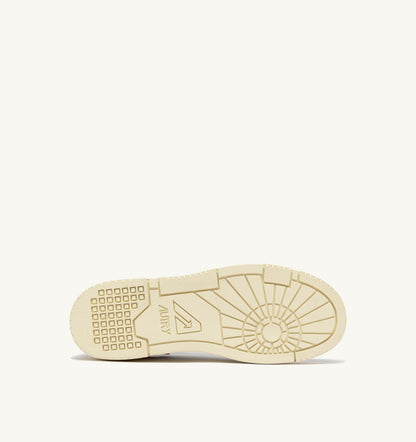 Man SNEAKERS CLC LOW IN WHITE AND FANTA LEATHER