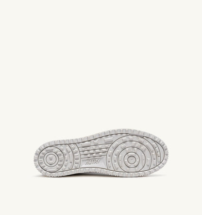 Man GOLF LOW SNEAKERS IN WHITE LEATHER