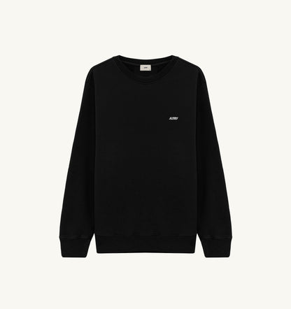 Man CREWNECK SWEATSHIRT WITH EMBROIDERED LOGO FOR MAN