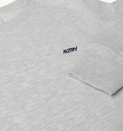 Man EMBROIDERED LOGO CREWNECK SWEATSHIRT MAN