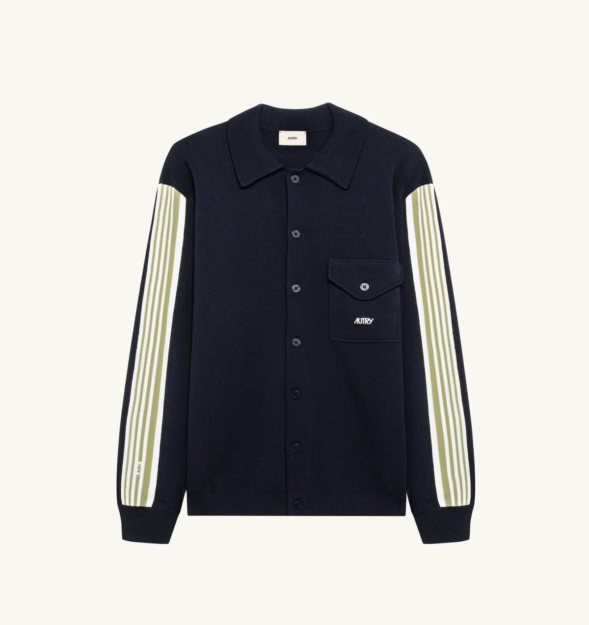Man KNITTED VISCOSE SHIRT JACKET MAN