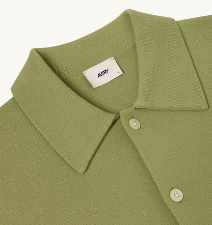 Man KNITTED VISCOSE SHIRT JACKET MAN
