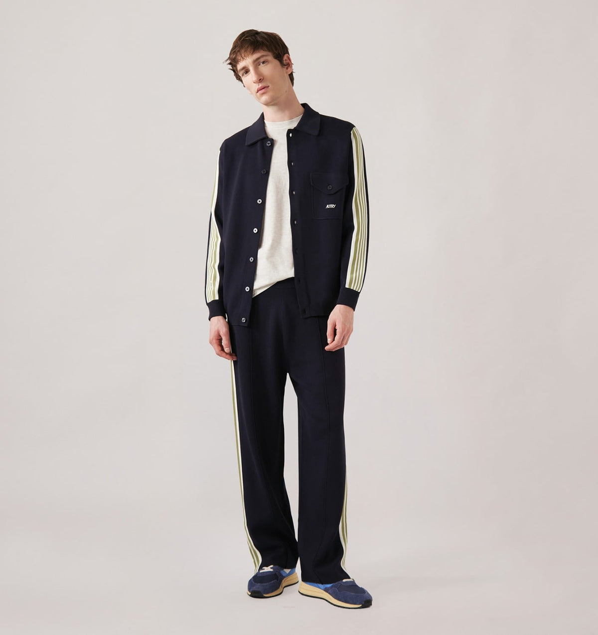 Man KNITTED VISCOSE JOGGER MAN