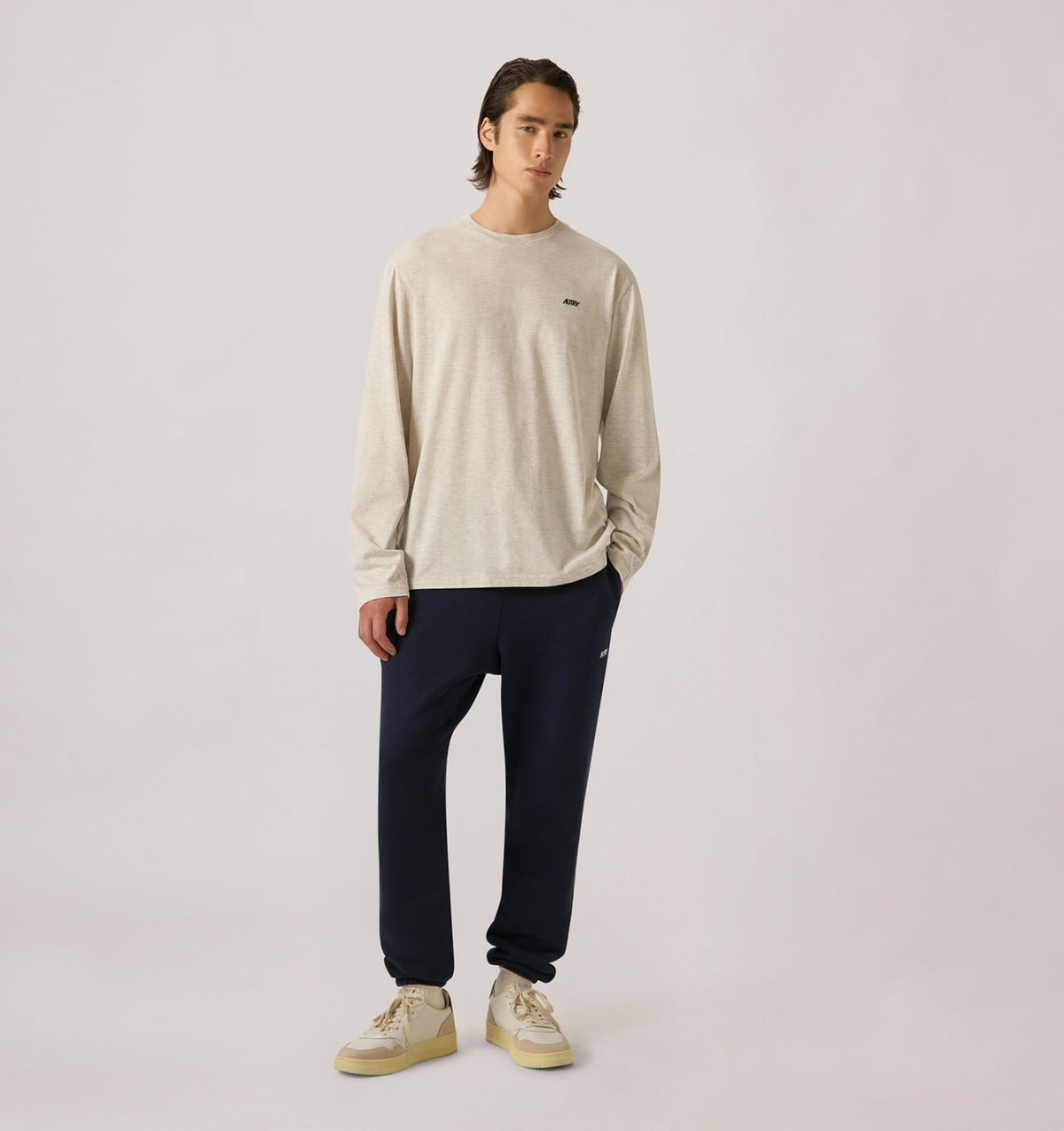Man EMBROIDERED LOGO SWEATPANTS MAN